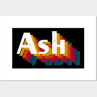 retro vintage Ash Posters and Art